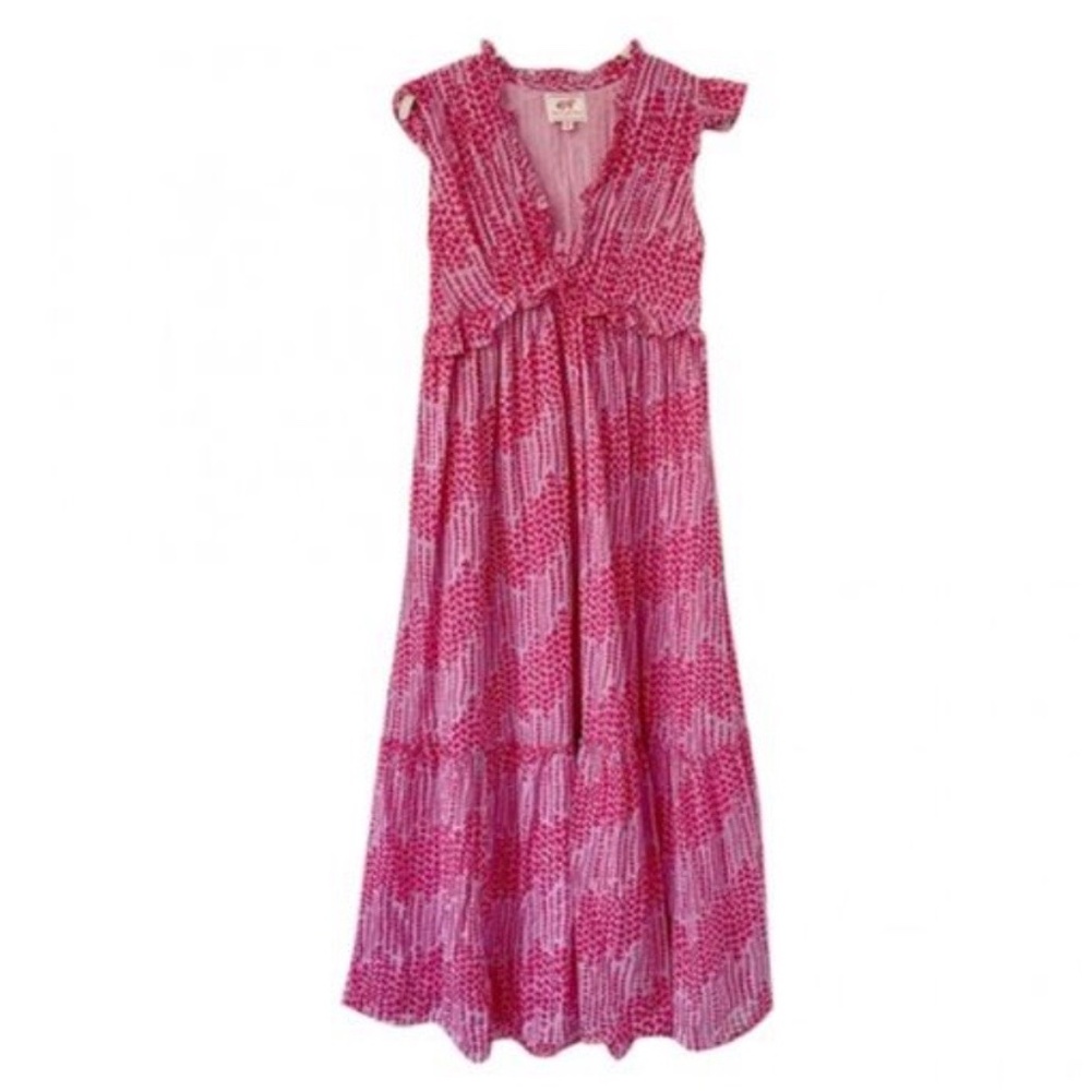 Banjanan Dress Cotton Pink xs